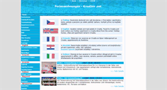 Desktop Screenshot of ferienwohnungen-kroatien.net